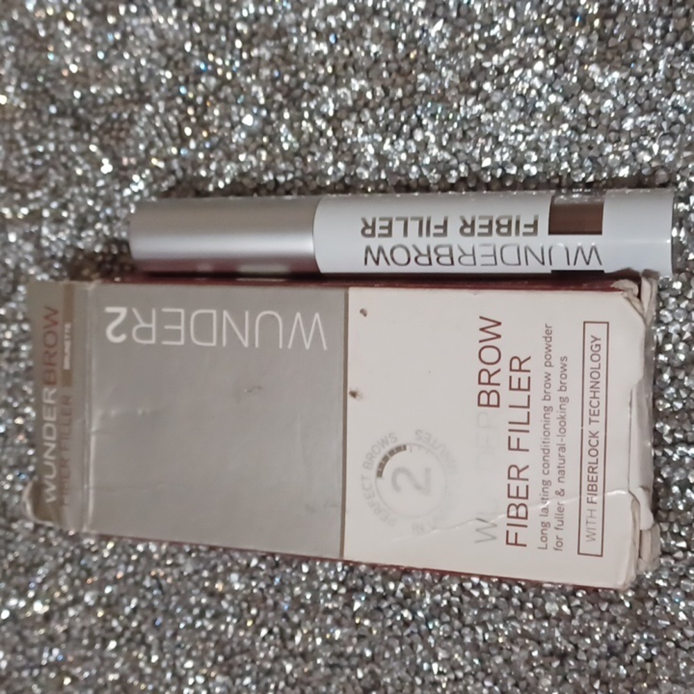 🧚‍♀️BRUNETTE WUNDER2 Wunder Brow Fiber Filler Brow Powder NWT